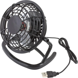 AK35C USB ASZTALI VENTILÁTOR FEKETE