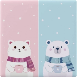 Díszburkolat SONOFF T5 1C érintőkapcsolóhoz – Rajzfilm