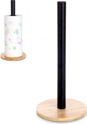 Fém papírtörlő tartó fekete 32,5 cm