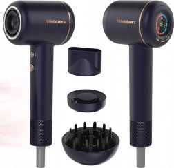 WEBBER 3 az 1-ben hajszárító ionizációval és szabályozással, 1600 W