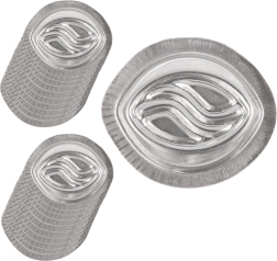 Diós formájú süteménykiszúró készlet, 20 db, acél