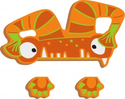 Kis Láb ABC Szörnyecske