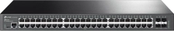 Felügyelt L2+ JetStream switch 48 gigabites porttal és 4 darab SFP+ 10 Gb foglalattal