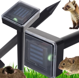 Napelemes ultrahangos vakond- és rágcsálóriasztó 1000 m²