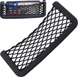 Autós rendező hálós zsebbel a telefon számára