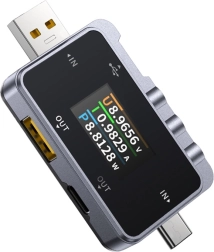 Fnirsi FNAC-28 USB-C és USB-A 2 az 1-ben teszter
