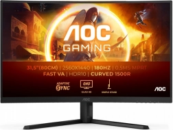 AOC Gaming Ívelt QHD Monitor 31,5 hüvelyk