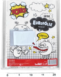 Átlátszó akasztós dokumentumtartó A4 - fényes