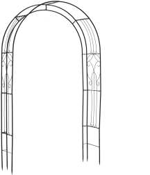 Fém kerti pergola 145 × 38 × 240 cm