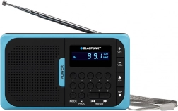 BLAUPUNKT PR5BL zsebrádió FM-mel, USB-vel és microSD-vel