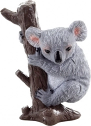 Műanyag koala figura a fán