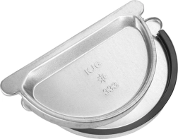 330 mm-es ereszcsatorna-vég gumitömítéssel, horganyzott