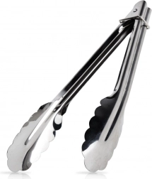 Rozsdamentes acél konyhai fogó 22,5 cm