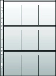 Átlátszó A4-es PVC tok sportkártyákhoz