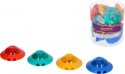 Kétceruzás, tartályos, kerek ceruzahegyező