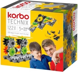 Korbo Technix építőkészlet 122 darab