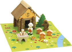 Jeujura fa építőkészlet kaptár 50 darabot