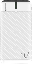 Tracer EnerGo 10000 mAh powerbank fehér/fekete