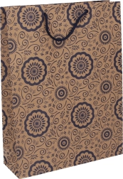 Ajándéktáska kraft L 27,5 × 36,5 × 9 cm