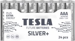 Alkáli elem Tesla Silver+ LR03 24 db