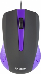 Vezetékes USB egér gumiborítással