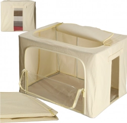 Textil ruhásszekrény-szervező belső vázzal, 100 l