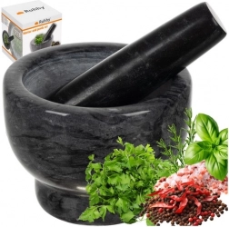 RUHHY márvány mozsár fűszerekhez és gyógynövényekhez