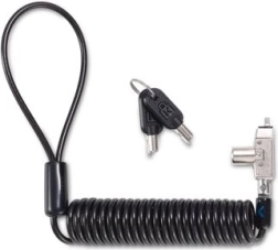 ClickSafe 2.0 hordozható N17 vékony noteszgépzár kulccsal