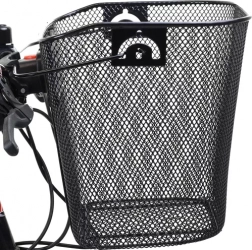 nagy fém kosár biciklire