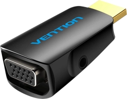 Adapter HDMI–VGA Vention AIDB0 3,5 mm-es audiocsatlakozóval