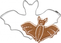 Rozsdamentes acél denevér alakú kiszúró 8 cm