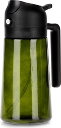 Üveg olaj- és ecetszóró 450 ml
