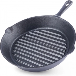 Öntöttvas grillserpenyő 24 cm