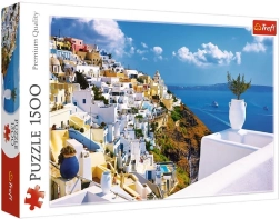 Puzzle Santorini, Görögország 1500 darab TREFL