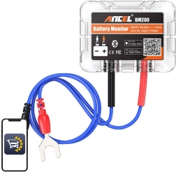 Ancel BM200 Bluetooth akkuteszter 6–20 V DC