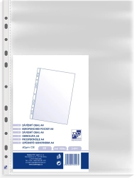 A4-es eurotasak polipropilénből eurofűzéssel, gyöngyvászon felület 40 µm