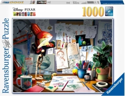 Puzzle Disney Pixar Művész Asztala 1000 darab