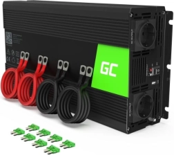 GREEN CELL 24 V-ról 230 V-ra 2000 W (csúcsban 4000 W) tiszta szinuszos inverter