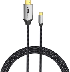 Vention CRBBH USB‑C–HDMI 2.0 kábel 2 m, 4K 60 Hz (fekete)
