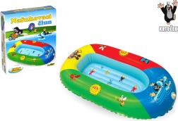 Felfújható gyerekcsónak Kisvakond motívummal