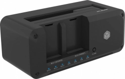 IB-2924MSCL-C31 Docking & CloneStation klónozási állvány 1x 2,5"/3,5" az 1x M.2 NVMe-hez