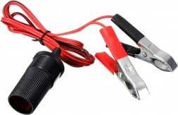 Adapter autóakkumulátorról szivargyújtó aljzatra