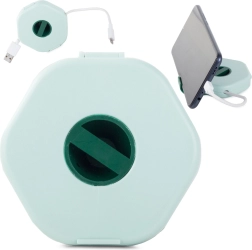 Forgó kábeltartó telefonállvánnyal