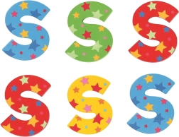 Bigjigs Toys fa betűcsillag S
