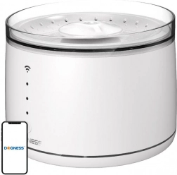 Dogness D07 okos itatókút kutyáknak és macskáknak, 1,8 l, fehér