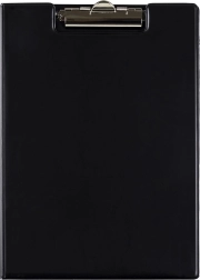 Kétdarabos A4 műanyag klippel Classic fekete