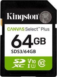 64GB SD Memóriakártya Canvas Select Plus Gen3 100MB/s