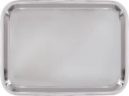 Rozsdamentes acél szervírozótálca 39,5 × 27,5 cm – 1 db