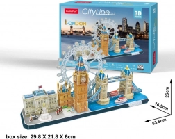 3D Puzzle City Line London