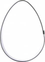 Tojás alakú süteményszaggató 5,5 cm